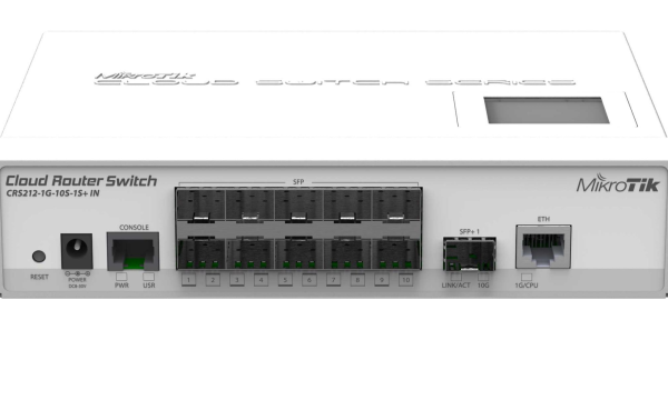 سوئیچ میکروتیک CRS212-1G-10S-1S IN